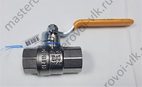 Кран шаровой газовый "VALTEC VALGAS" внутренняя/внутреняя резьба, стальная ручка (1/2-1)