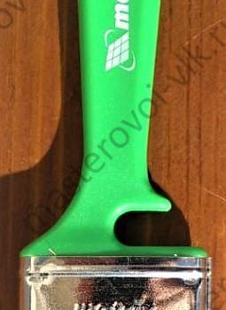 Кисть плоская "MATRIX Color Line" для дерева комбинированная щетина, пластмассовая ручка (25-100)