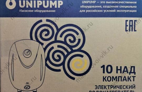Водонагреватель электрический "UNIPUMP КОМПАКТ" накопительный тип 1,5кВт для установки над раковиной
