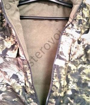 Жилет мужской "Pro-Textile" на молнии подкладка флис, наполнитель холофайбер Камуфляж