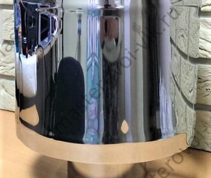 Зонт с дефлектором Нержавейка "FERRUM" Нм0,5мм. (115)