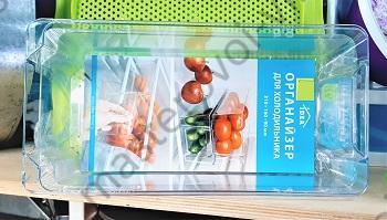 Органайзер ПВХ для кухни/холодильника "IDEA" наборный Прозрачный